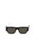 Alexander McQueen Alexander McQueen 'Mcqueen Angled' Sunglasses Black