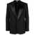 Alexander McQueen Alexander McQueen Single-Breasted Wool Jacket Black