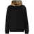 Burberry BURBERRY check-hood cotton hoodie BLACK