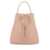 Burberry Burberry Small Leather Drawstring Bucket Bag PINK