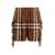 Burberry Burberry Checked Shorts BROWN