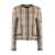 Burberry BURBERRY CHECKED JACKET BEIGE