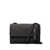 Tory Burch Tory Burch Fleming Matte Leather Shoulder Bag Black