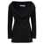 Philosophy Philosophy Di Lorenzo Serafini Blazer Doppiopetto Off The Shoulder Black