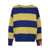 RIGHT FOR RIGHT FOR Wool striped crewneck jumper YELLOW