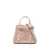 Alaïa ALAÏA Mina leather mini bag BEIGE