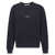 Acne Studios Acne Studios Logo Cotton Sweatshirt Black