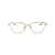 AKONI Akoni Optical BRUSHED WHITE GOLD-BLACK RHODIUM