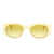 Alexander McQueen ALEXANDER MCQUEEN Sunglasses WHITE