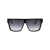 Alexander McQueen Alexander McQueen Sunglasses 001 BLACK BLACK GREY