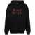 M44 LABEL GROUP M44 Label Group Black, White And Red Cotton Sweatshirt Black