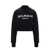 Balmain Balmain Logo Detail Cotton Sweatshirt Black