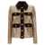 Balmain Balmain Faux Fur Sequin Jacket  MULTICOLOR