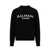 Balmain Balmain Crew-Neck Wool Sweater Black