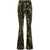 AMBUSH Ambush High Waist Flared Jacquard Trousers YELLOW