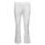 PT TORINO White Crop Flared Pants In Stretch Cotton Woman WHITE