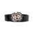 Isabel Marant Isablel Marant Woman's Black Leather Belt with Decorated Buckle BLACK