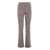 Chloe CHLOÉ RIBBED KNIT TROUSERS MULTICOLOR