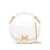 Chloe Chloé Leather Marcie Handbag With Chain Belt WHITE