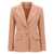 Chloe Chloé Ribbed Single Breast Corduroy Blazer PINK