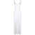 Chloe Chloé Linen Blend Silk Long Dress WHITE