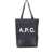 A.P.C. A.P.C. Axel Denim Tote Bag BLUE