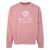 SPORTY & RICH SPORTY & RICH COUNTRY CREST CREWNECK CLOTHING PINK & PURPLE
