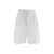 KITON Kiton Embroidered Linen Bermuda Shorts WHITE