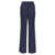 KITON Kiton Silk Cashmere Pants BLUE