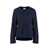 P.A.R.O.S.H. P.A.R.O.S.H. Leaf Wool-Blend Crew-Neck Sweater BLUE