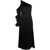 DAVID KOMA DAVID KOMA Ruffle detail one shoulder midi dress Black