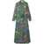 AZ FACTORY Az Factory Paisley Print Long Wrap Dress Green