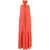 Erika Cavallini ERIKA CAVALLINI Silk blend long dress RED