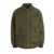 KhrisJoy Khrisjoy 'Chore Quilted Stripes' Down Jacket GREEN