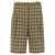 Ganni Ganni Check Bermuda Shorts MULTICOLOR