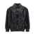 Alessandra Rich Alessandra Rich Leather Bomber Jacket Black