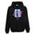 GCDS Gcds Logo Print Hoodie Black