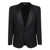 Dolce & Gabbana Dolce & Gabbana Sicilia Single-Breasted Slim Fit Virgin Wool Tuxedo Blazer Black