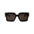 Gucci Gucci Sunglasses 001 BLACK BLACK BROWN