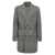 Paltò Paltò Wool Blend Double Breasted Coat Black