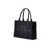 Marc Jacobs 'The Large Tote Bag' Black Shoulder Bag With Logo Lettering In Leather Woman Black