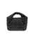 JW Anderson JW Anderson Crystal Twister Nano Bag Black