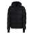 Moncler Grenoble MONCLER GRENOBLE ADRET - Short down jacket with hood BLACK