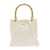 Jil Sander White Tote Bag With Bamboo Style Handles In Leather Woman WHITE