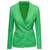 Tagliatore Green Double-Breasted Jacket With Gold-Tone Buttons In Viscose Blend Woman GREEN