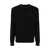 Fred Perry FRED PERRY FP TEXTURED FRONT CREWNECK JUMPER CLOTHING BLACK