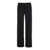 NORMA KAMALI Black Pants With Elastic Waist In Tech Fabric Woman Black