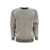 SEASE SEASE DINGHY - Ribbed Cashmere Reversible Crew Neck Sweater WHITE
