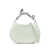 Lanvin LANVIN TOTE BAG WITH SCULPTED HANDLE GREEN