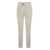 Brunello Cucinelli Brunello Cucinelli Garment-Dyed Leisure Fit Trousers In American Pima Comfort Cotton With Pleats WHITE